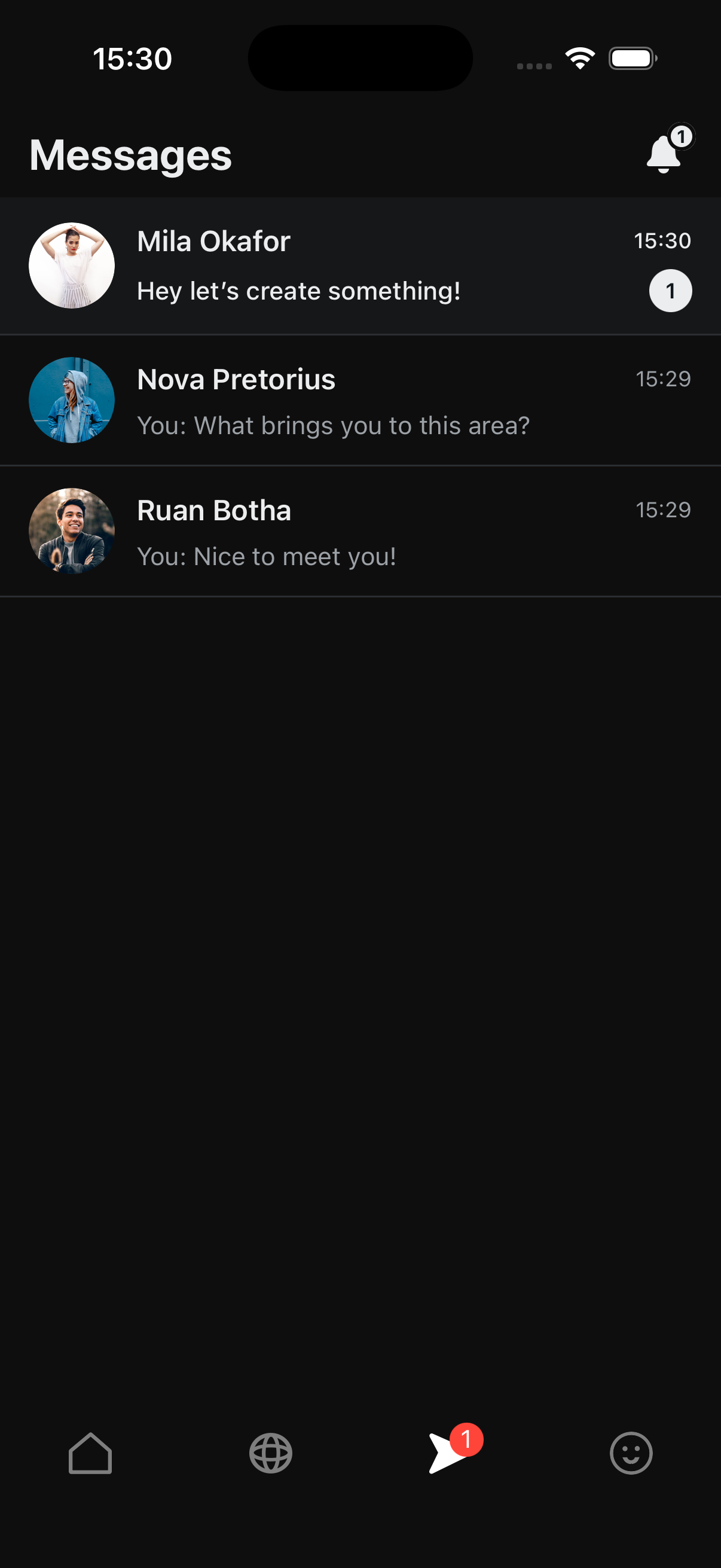 Aelora — messages