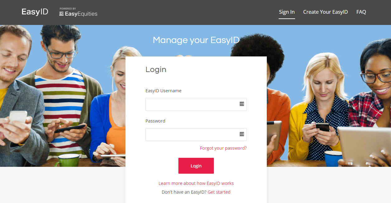 Easy Equities · EasyID
